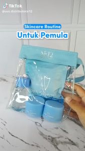 Paket DNA Salmon SR12 - BPOM - Paket Perawatan Wajah DNA Salmon SR12 - Paket Skincare Remaja By SR12 - Paket Perawatan Wajah Pemula Lengkap
