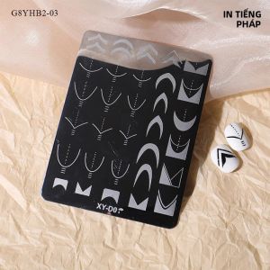 1 Khuôn Dập Móng Tay Tự Làm Dụng Cụ Trang Trí Móng Tay Với Họa Tiết Bông Tuyết Báo Đốm Bướm Ren Khuôn Thép Không Gỉ Để Làm Móng Kiểu Pháp