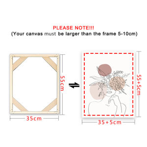 DIY Picture Wooden Canvas Frame Stretcher 40x60 30x40 50x70 100x50cm Wall Art Bars Kit for Oil Painting Poster Frames Home Decor