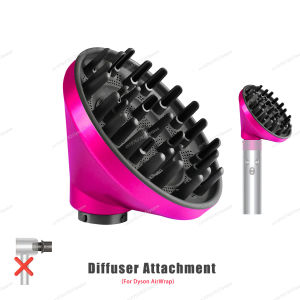 Upgraded Wave Curler Diffuser for Dyson Airwrap Styler HS01/03/05 Hair Styler Diffuser Nozzle Attachment For Dyson For Airwrap
