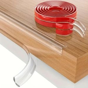1/3/5M Table Edge Guard Furniture Corner Protector Strip Self Adhesive Transparent Kids Collision Proof Soft Bumper Baby Safety