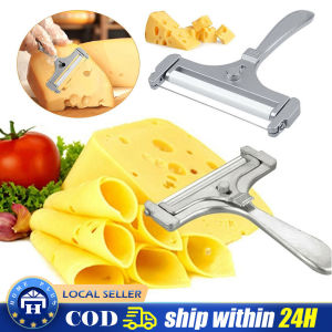 【Local Delivery】 Aluminum Alloy Cheese Slicer Grater Adjustable Thickness Cheese Grater Cheese Tool Slicer Kitchen W0K8 LZC-Cheese-Grater