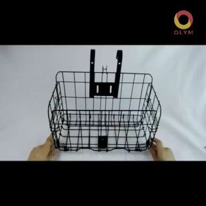 Keranjang Sepeda Lipat Foldable Basket Untuk Sepeda Dewasa MTB Seli Lipat Aksesoris Sepeda