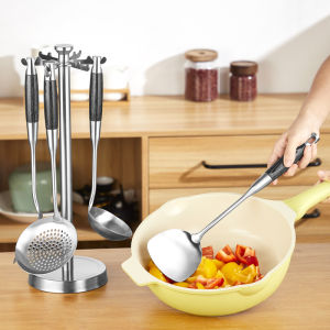 Stainless Steel Wood Handle Cookware Set