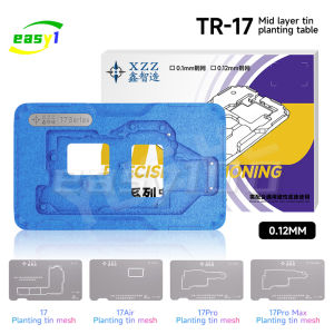 XZZ TR BGA Reballing Stencil IPhone Middle Layer Planting Tin Platform for Phone X-16 Pro Max Motherboard Middle Frame Repair