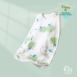 TONGLIANCHUXIN | Sleeveless Bamboo Cotton Muslin Sleeping Bag for Infants