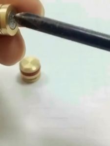 【L】Brass Knurled Mold Water Stop Plug With Rust Resistance High Heat Resistance For Industrial Mold Repair And Manufacturing