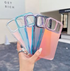 Sang Trọng nam châm mạnh Ốp điện thoại cho Iphone Duo 18 Gấp 5G Chống Sốc thay đổi màu sắc Kim Loại Máy Ảnh bảo vệ phần viền Bìa