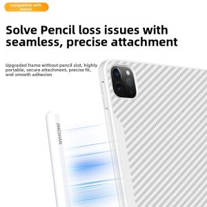 Magnetic Anti-Bend Protective Case Keyboard Carbon Fiber Texture
