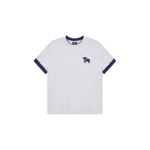 A chock | Creative Sheep Color Contrast Embroidery T-Shirt