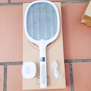 Vợt Muỗi Thông Minh WEIDASI WD-991 Có Màn Hình Hiển Thị Pin
