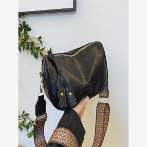 2025 New Style Boston Bag Summer Popular Designer Vintage Single Shoulder Slant Crossed Pillow Bag Casual Hobo Bag for Youth