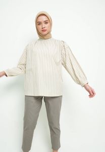 MFMW Janina Atasan Blouse Motif Salur