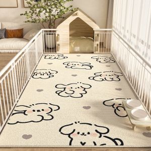 Selected Pet Mat Waterproof Urine Resistant Non Slip Dog Kennel Carpet Cat Scratching Pad Dog Cage Pad Multi Purpose Pet Mat