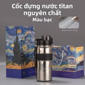 XINLONGTANG | Ly Giữ Nhiệt Dung Lượng Lớn Titanium