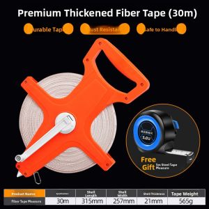 HUANGXIAOCHAO | Construction Measurement Steel Tape Measure 50m 30m 100m