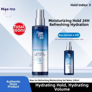 Refreshingly Moisturizing Shaping Gel Water Fragrant Frizz-Control Volumizing Glossy