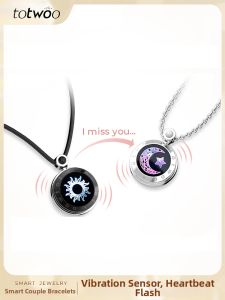 Smart Interactive Couple Necklace