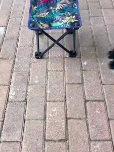 JT Kursi Lipat Outdoor Serbaguna Bangku Lipat Portable Kursi Lipat Mancing Mini Tanpa Sandaran