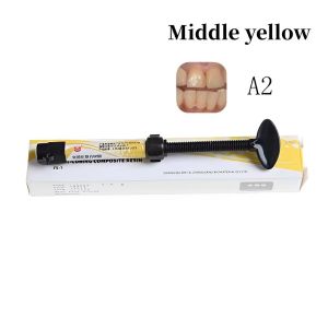 A1 A2 A3 Universal Dental Light Curing Composite Resin for Tooth Restoration Dental Materials Available In 3 Colors