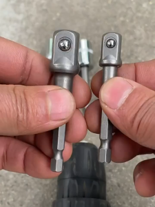 REMAX ¼" ⅜" ½" Socket Screw Bit Adapter Set Hex Shank Nut Extension Drill Bits Chuck Impact Drill Socket