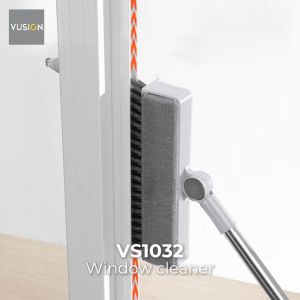 Vusign Adjustable Window Cleaner / Pembersih 3in1 Sikat Pengering Sponge Busa VS1032