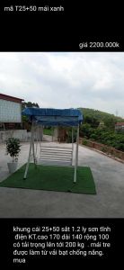 xích đu sân vườn có mái . síp hàng toàn quốc