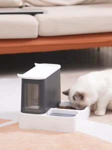 [HỎA TỐC] Khay Ăn Uống Liền Cho Thú Cưng Hàng Cao Cấp 30x25x24cm