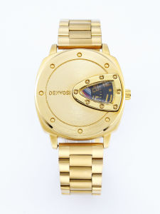 DENVOSI | DENVOSI creative mens watch cool triangular display dial stylish and unique quartz watch suitable for daily wear and gifts
