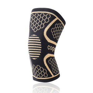 Guoftstars 1 Pair Knee GuardKnee PadFitness Running Cycling Knee Support Elastic Supporter Nylon Sports Compression Knee Pad Arm Pad for Volleyball Basketball 护膝,膝盖保护套