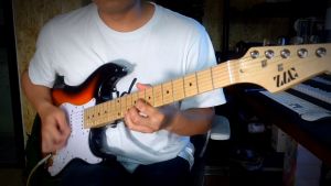 ZLG 6-String Stratocaster Sunburst Electric Guitar with Amplifier Alnico pick up- Professional&beginners Fast Shipping Free gifts