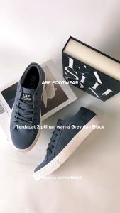 ARF Vega Grey Sepatu Sneakers Casual Pria Wanita Distro Kasual Abu Abu SL