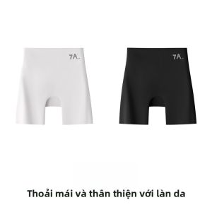 MiiOW | Quần an toàn Ice Silk không đường may cho nữ mùa hè chống ánh nắng không cần quần lót quần lót cơ bản chống trượt