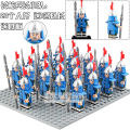 Ancient Chinese Soldier Ming Dynasty War Army Cannon Soldier Iron Horse Big Ming Divine Camp Assembly Toy Blocks for Kids. 