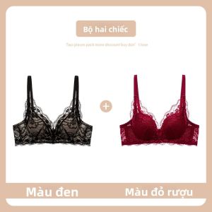 Áo ngực nữ MiiOW Cat Person bằng ren dây đeo điều chỉnh được nâng đỡ hiệu quả - mùa hè 2025