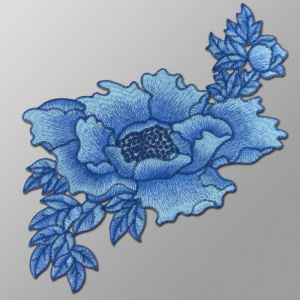 Đông Hoï Thêu Hoa Cẩm Lệ Lớn DIY Trang Trí Dân Tộc Vá Áo Mảnh Vá Vải Dán