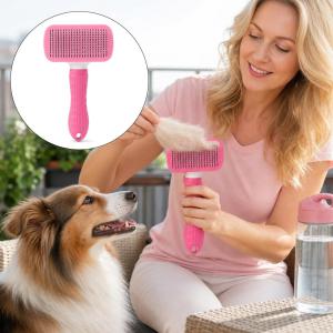 Pet Dog Hair Brush Cat Comb Pet Hair Remover Brush for Dogs Cats Puppy Kitten Grooming Tools Dogs Accessories Pet Supplies