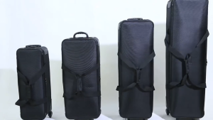 CB-01 Carrying Bag Photography Lighting Case Flash Light Trolley Bag Roller Carry Case Camera Bag