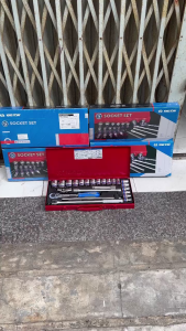 1/2″ Bộ tuýp 24 chi tiết hệ mét 8-32mm Kingtony 4526MR03