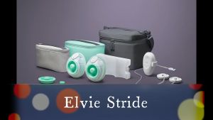 (Tặng túi trữ) Máy hút sữa Elvie Stride Plus New nguyên Seal BH 12th