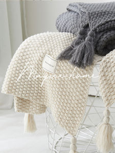 MANYUE HOUSE | Nordic Style Knit Blanket