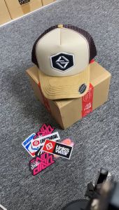 Linkswear Topi Pria Jaring Trucker Pria Dewasa Distro Terbaru tan Cream