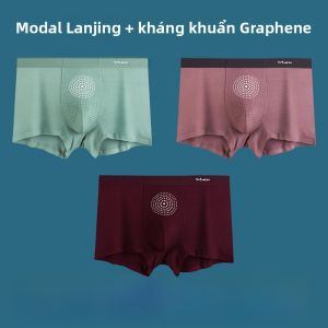 Quần lót nam MiiOW Ice Silk liền mạch kháng khuẩn thoáng khí mùa hè