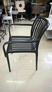 FiT เก้าอี้กลางแจ้งโมเดิร์น เก้าอี้นั่งรับประทานอาหาร วัสดุPP แข็งแรง รุ่น Y820 Y821