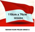 BENDERA MERAH PUTIH UKURAN SEDANG 110cm x 70cm. 
