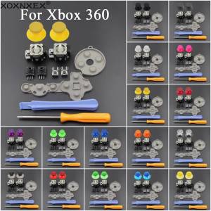 12 in 1 For Microsoft Xbox 360 Controller Analog Stick Sensor Potentiometers + Thumb Grips LT RT Trigger Switch Buttons 