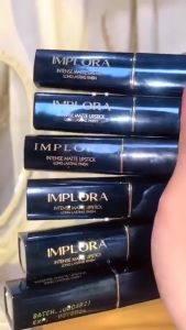 Implora Lipstik / Lipstik Intense Matte Long Lasting / Makeup Bibir / Lipstik - NEW COLOUR