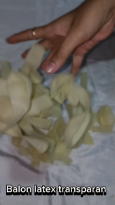 Balon Latex Ulang Tahun Transparan 12inc Satuan Karet Polos