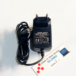 Adapter DC 5V - 2A / Đầu cắm 5.5mm x 2.1mm (Chân cắm Tròn)