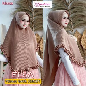 Khimar Elsa Plisket Jersey By Shakina Hijab